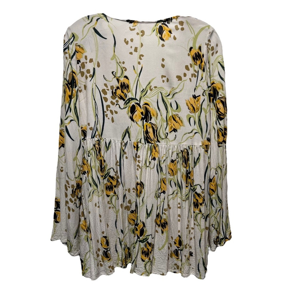 Free People Floral Bella Tunic Top Size Small - Picture 6 of 13